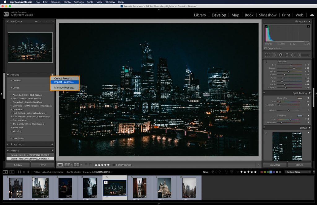 How to import preset on Lightroom mobile 01